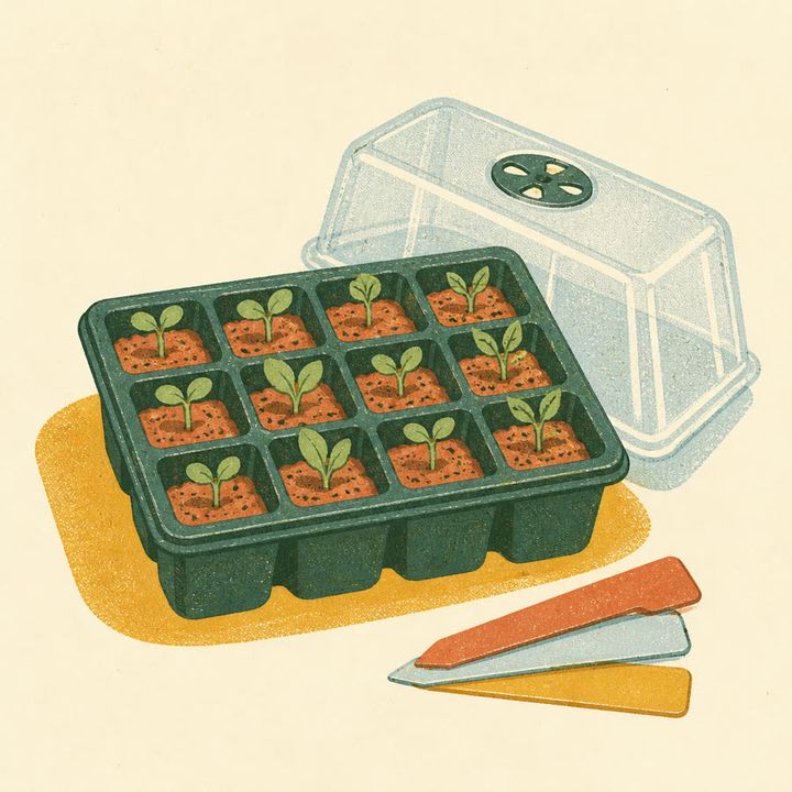 Seed-Starting Kit, 72 Cell